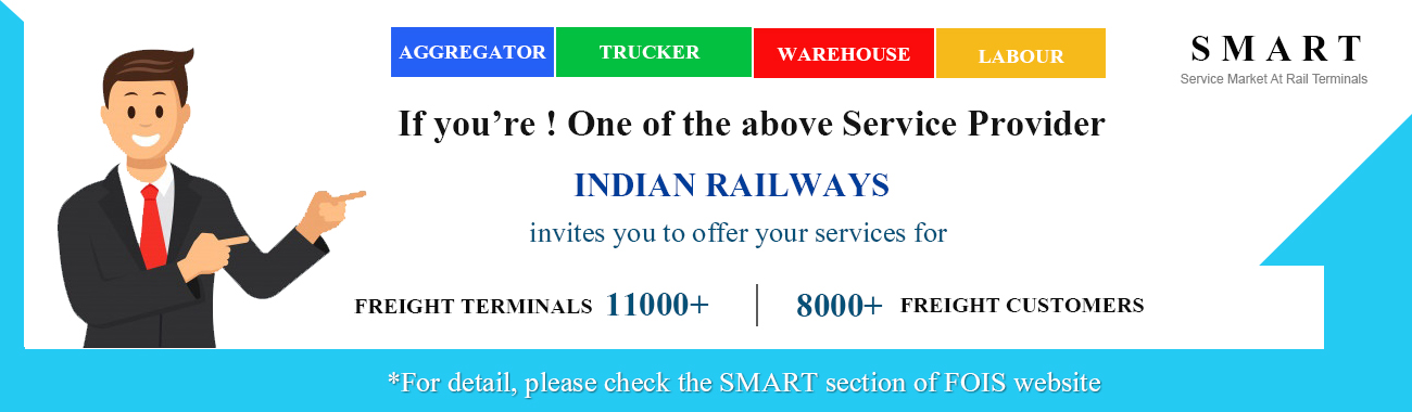 SERVICE MARKET AT RAIL TERMINALS